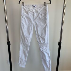 PAIGE denim distressed white